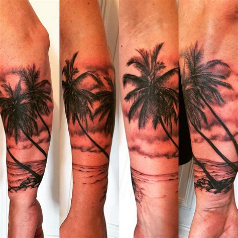 tatuajes palmeras|TATUAJES DE PALMERAS ⊛ Diseños y significados